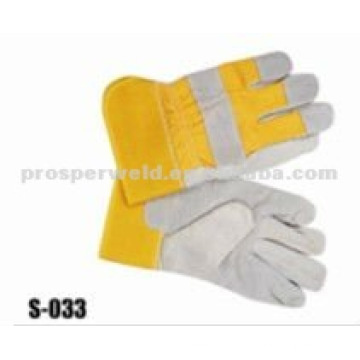 10.5 inch cow leather gloves